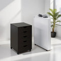 5 Drawer File Cabinet Storage Organizer Filing Cabinet with Wheels