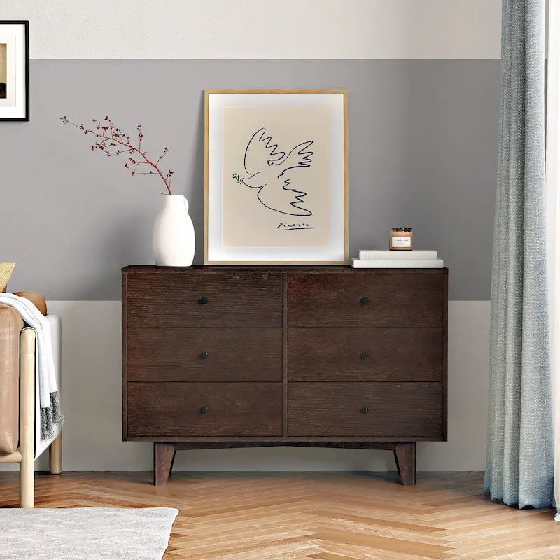 buffet server console table lockers