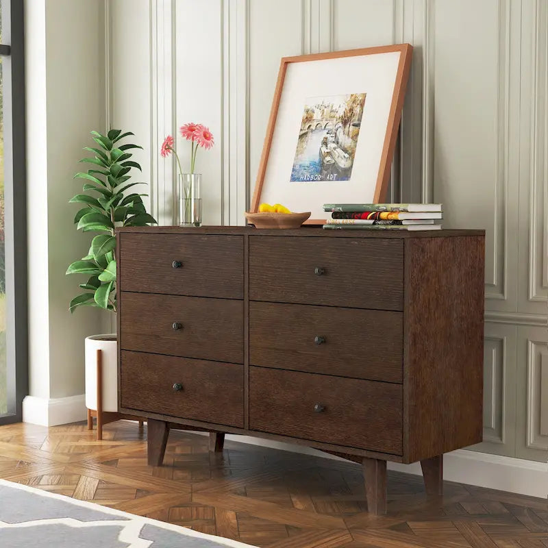 buffet server console table lockers
