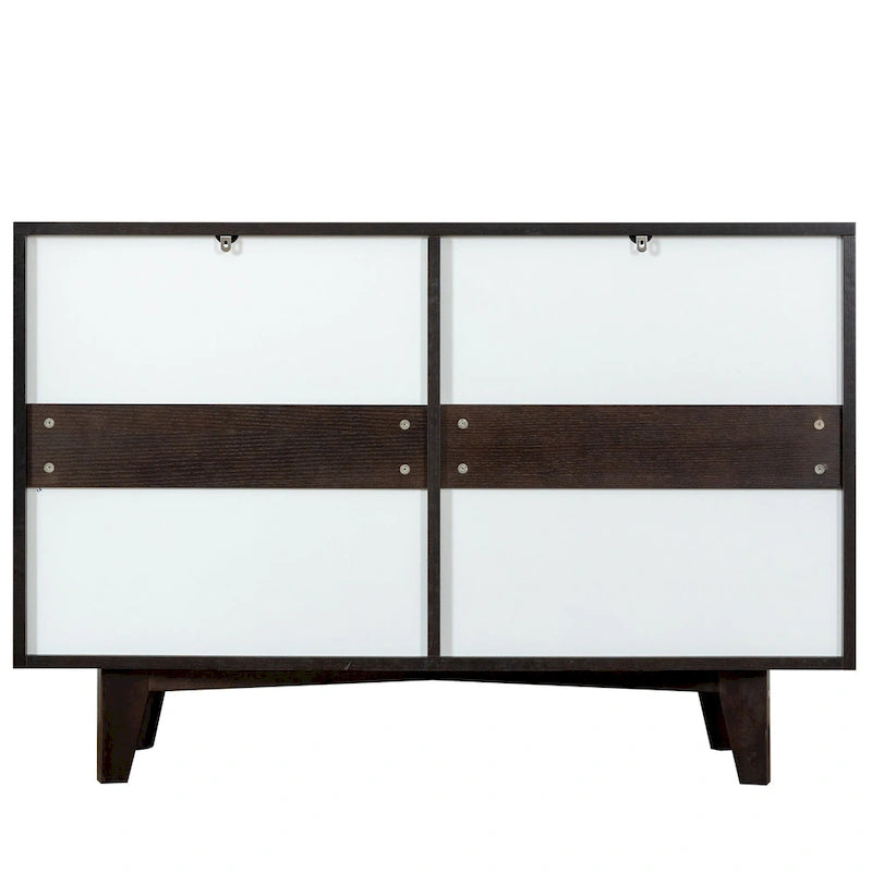 buffet server console table lockers